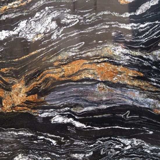 black fusion granite worktop