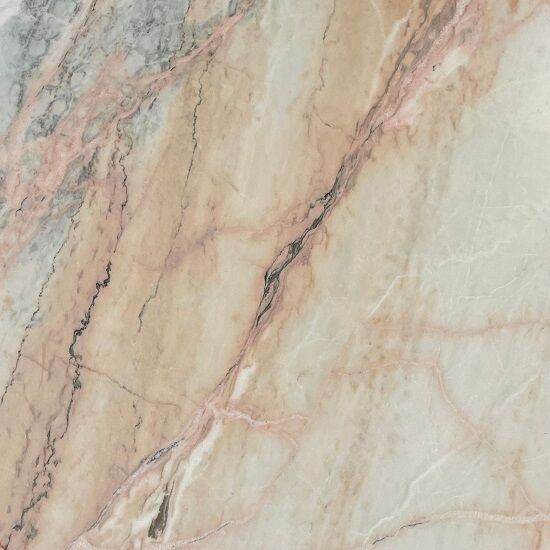 a close-up of Rose Aurora Macchia Vecchia Marble