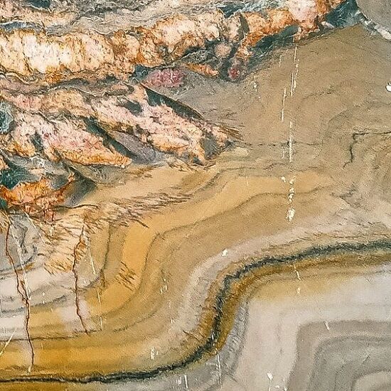 Golden Fantasy quartzite